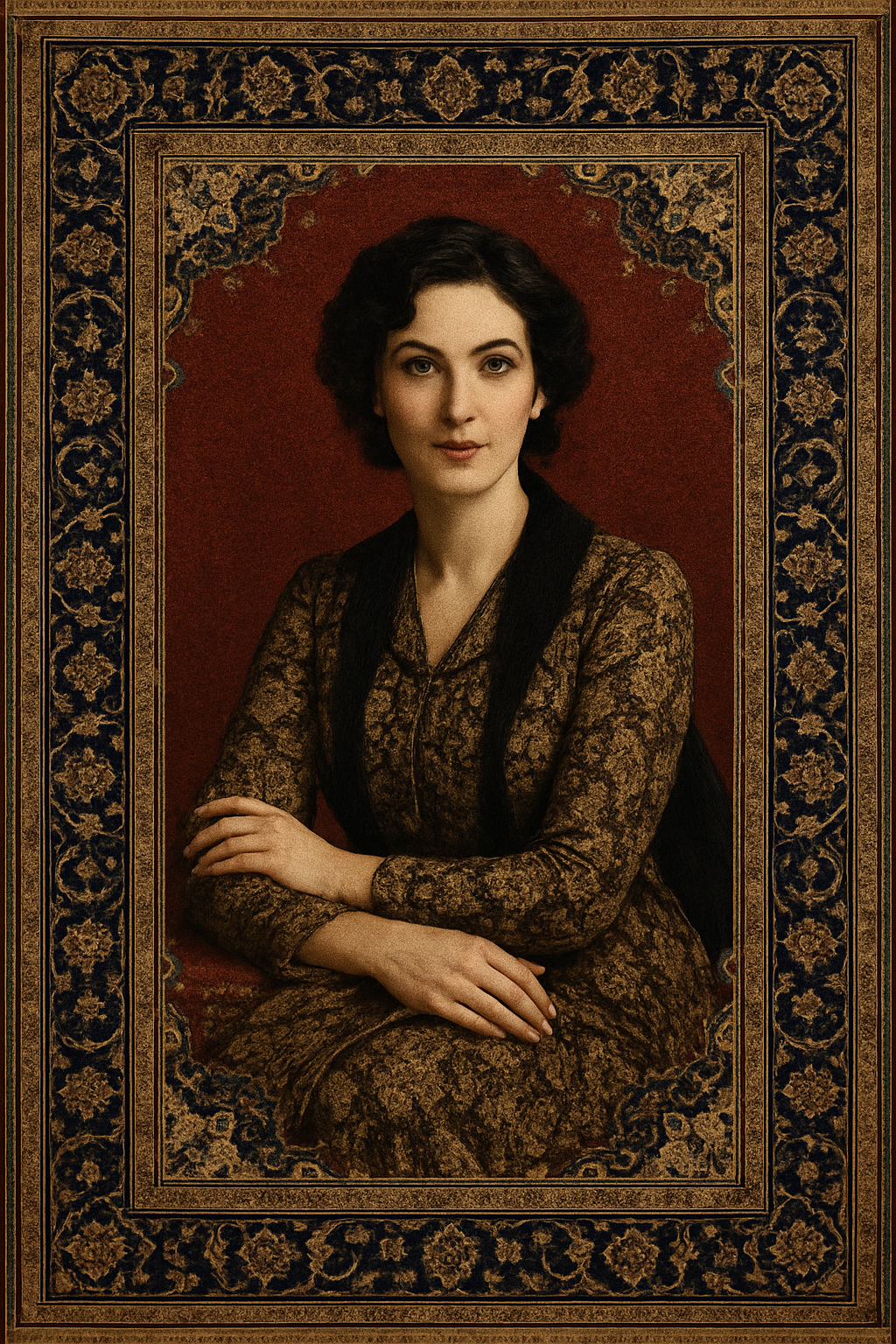 مژده جلیلی، گردآورنده فرش‌های دستباف ایرانی در گالری مهرشهر کرج - Mojde Jalili curator of handwoven Persian rugs in Mehrshahr Karaj showroom